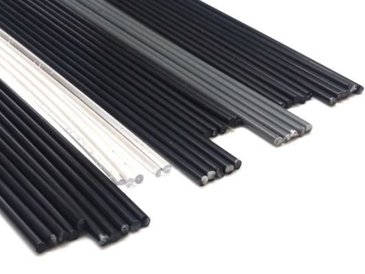 Plastic welding rods Test Assortment A - 8 types of plastic